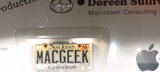 macgeek MacGeek avtomobilska tablica