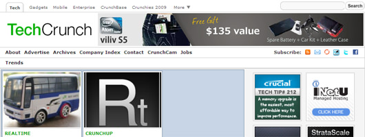 Top 10 Blogov Top Ten Blogs by Technorati TechCrunch Top 10 Blogov Top Ten Blogs by Technorati