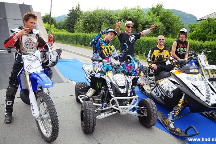 Motocross snowmobile quad freestyle show 26