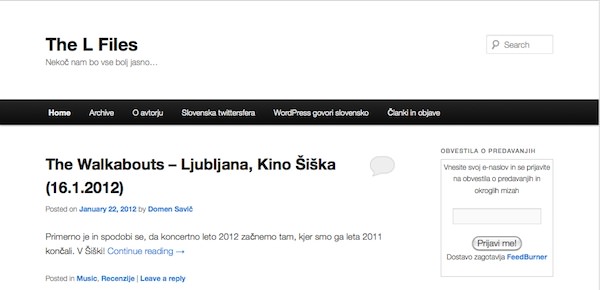 l files Blog je mrtev, naj dolgo živi blog 