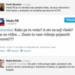 Twitter Vlada RS, zanjo tvita Darijan Košir – vendar na zelo neprofesionalen način!