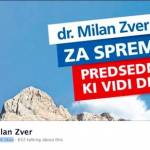 Borut Pahor, Danilo Türk, Milan Zver na družbenih omrežjih