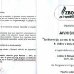 SDS ni organizator protestov – itak!