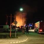 Požar v Ljubljani – Magistrova ulica