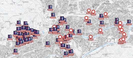 cestne zapore v ljubljani
