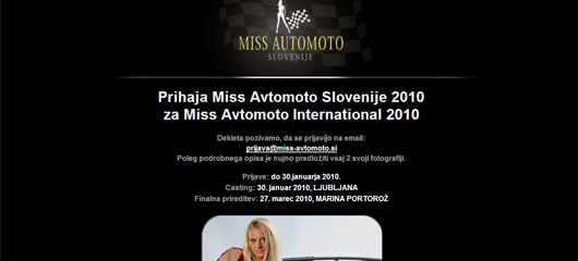 Miss Avtomoto Slovenije 2010