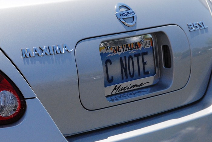 Las Vegas registrske tablice 01