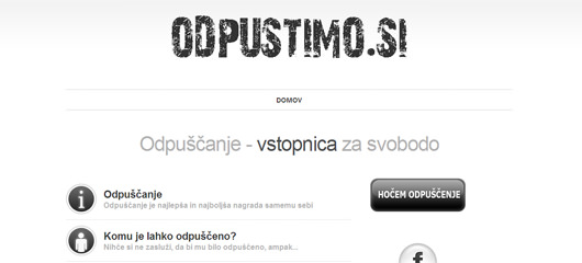 odpustimo si