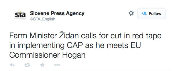 Slovene_Press_Agency_on_Twitter_Farm_Minister_Židan_calls_for_cut_in_red_tape_in_implementing_CAP_as_he_meets_EU_Commissioner_Hogan