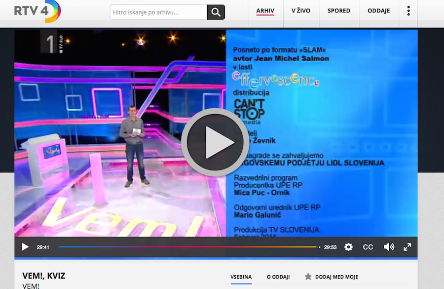Kviz VEM! RTV SLO