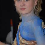 Auto motor show Ljubljana - Bodypainting 3