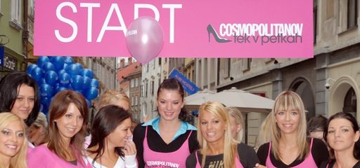 Cosmopolitanov tek v petkah - fotografije