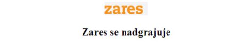 Zares se nadgrajuje 2