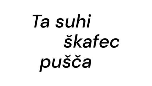 ta suhi skafec pusca