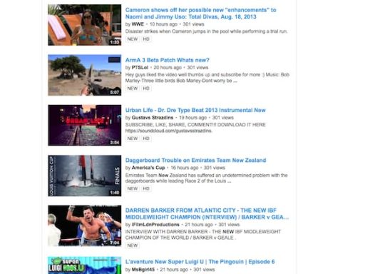 Youtube 301 Views