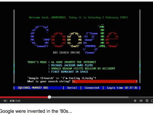 Kako bi izgledali Twitter, Google, Skype, Linkedin v 80ih letih