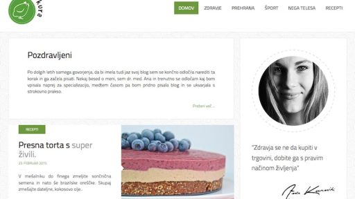 Zdrava Kura in Nutrisslim - Ana Kurnik piše blog!