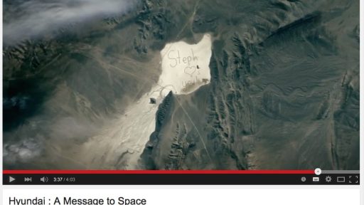 Hyundai : A Message to Space