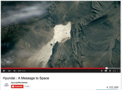 Hyundai : A Message to Space
