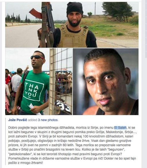 Primer Laith Al Saleh in paketi Rdečega križa / dezinformacije za ustrahovanje