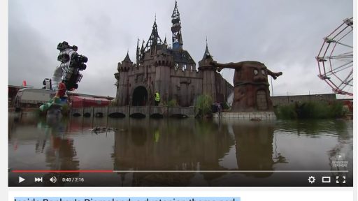 Banksy's Dismaland / distopični tematski park Dismaland