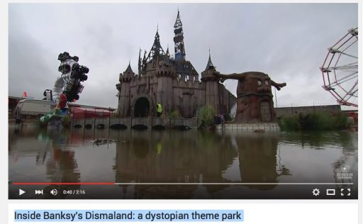 Banksy's Dismaland / distopični tematski park Dismaland