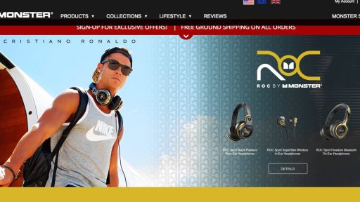 Cristiano Ronaldo / ROC headphones and speakers / "brezdomec" v Madridu