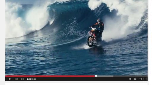 DC Shoes / Robbie Maddison / Pipe Dream / jahanje valov z motorjem