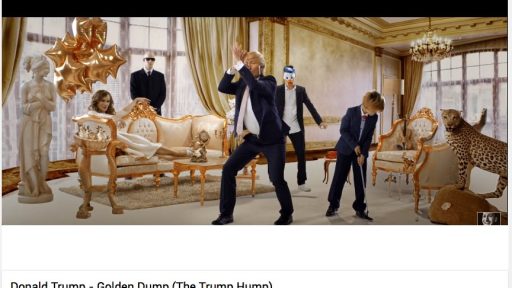 Klemen Slakonja / Donald Trump - Golden Dump / #TheMockingbirdMan