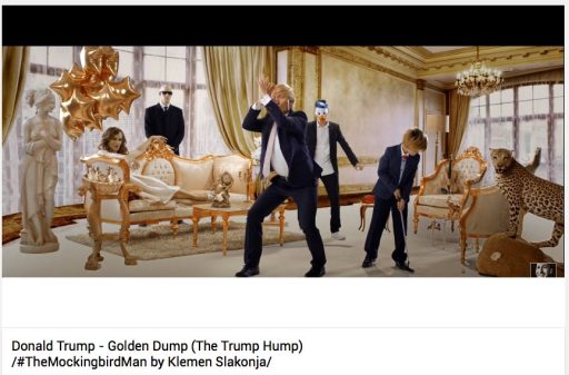 Klemen Slakonja / Donald Trump - Golden Dump / #TheMockingbirdMan