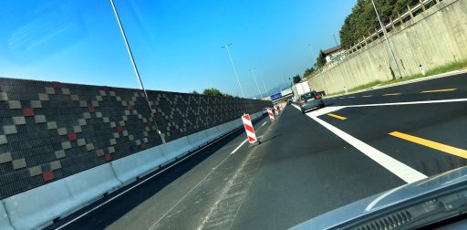 Ljubljanska obvoznica in protihrupne ograje