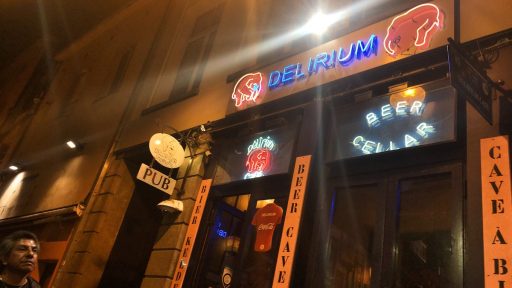 Pivnica Delirium Tremens / Beer cave / Bruselj