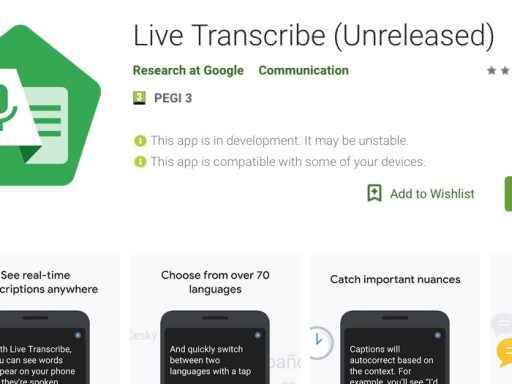 Google Live Transcribe aplikacija ki govor pretvarja v tekst v realnem času