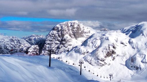 Kanin Sella Nevea smučanje na smučišču z naravnim snegom8