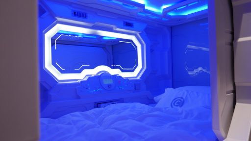 Central Hotel Ljubljana Sleeping Capsule 10