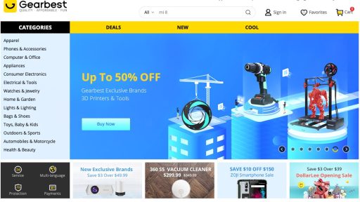Gearbest Warehouse Locations and links to Warehouse Locations FAST CN HK JP