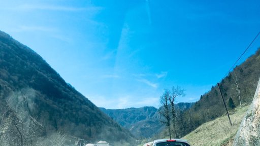 Vožnja z avtom od Idrije do Tolmina1