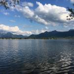 Skok v Kimsko jezero Chiemsee2