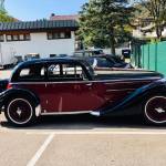 Srecanje oldtimerjev starodobnikov v kraju Titisee Rolls Royce Bentley Delahaye 2