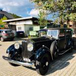 Srecanje oldtimerjev starodobnikov v kraju Titisee Rolls Royce Bentley Delahaye 4