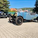 Srecanje oldtimerjev starodobnikov v kraju Titisee Rolls Royce Bentley Delahaye 8