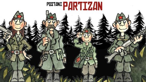 Postani partizan Darko Nikolovski predstavlja namizno druzbeno igro