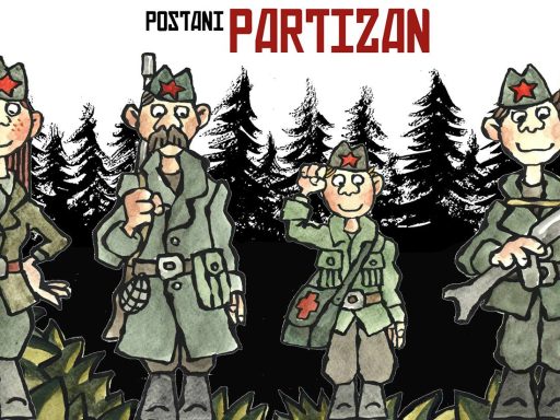 Postani partizan Darko Nikolovski predstavlja namizno druzbeno igro