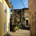 Stari del mesta Labin odkrivanje Istre1