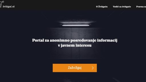 Zvizgac.si Zvizgac portal za anonimno posredovanje informacij v javnem interesu