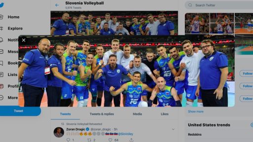 Slovenska odbojkarji premagali Rusijo v polfinalu s Poljsko