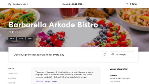 Wolt podari 5 evrov ob prvem nakupu s kodo S9ZMN hitro narocanje hrane preko aplikacije