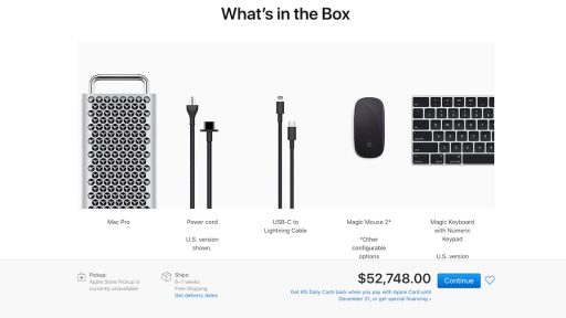 Apple Mac Pro racunalnik za 50.000 dolarjev ja prav ste prebrali