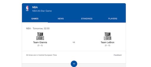 Kje lahko gledam All Star tekmo prenos All Star tekme