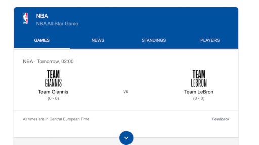 Kje lahko gledam All Star tekmo prenos All Star tekme